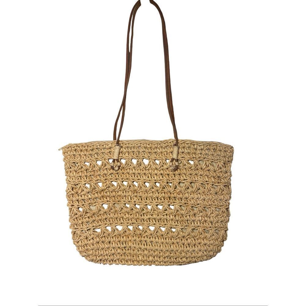 Vintage Capelli Straworld Fun Sumner Tote